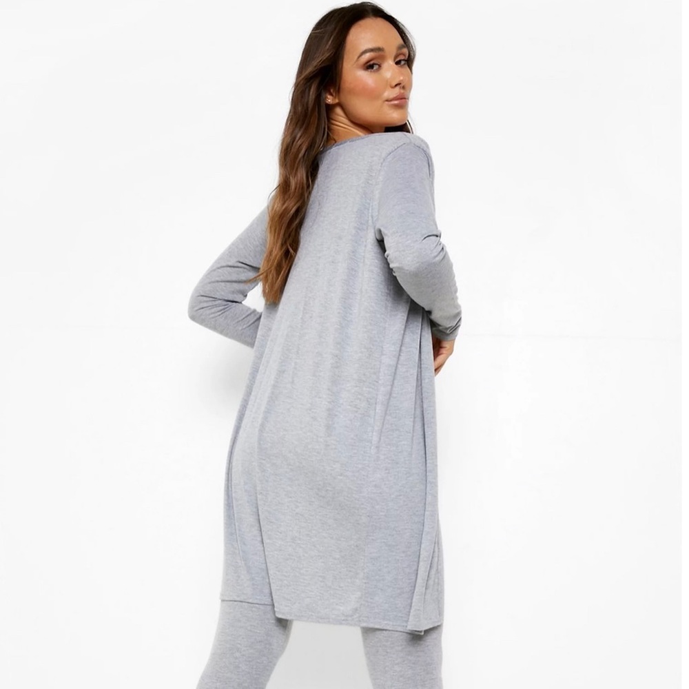 Boohoo Leggings & Cardigan Set
